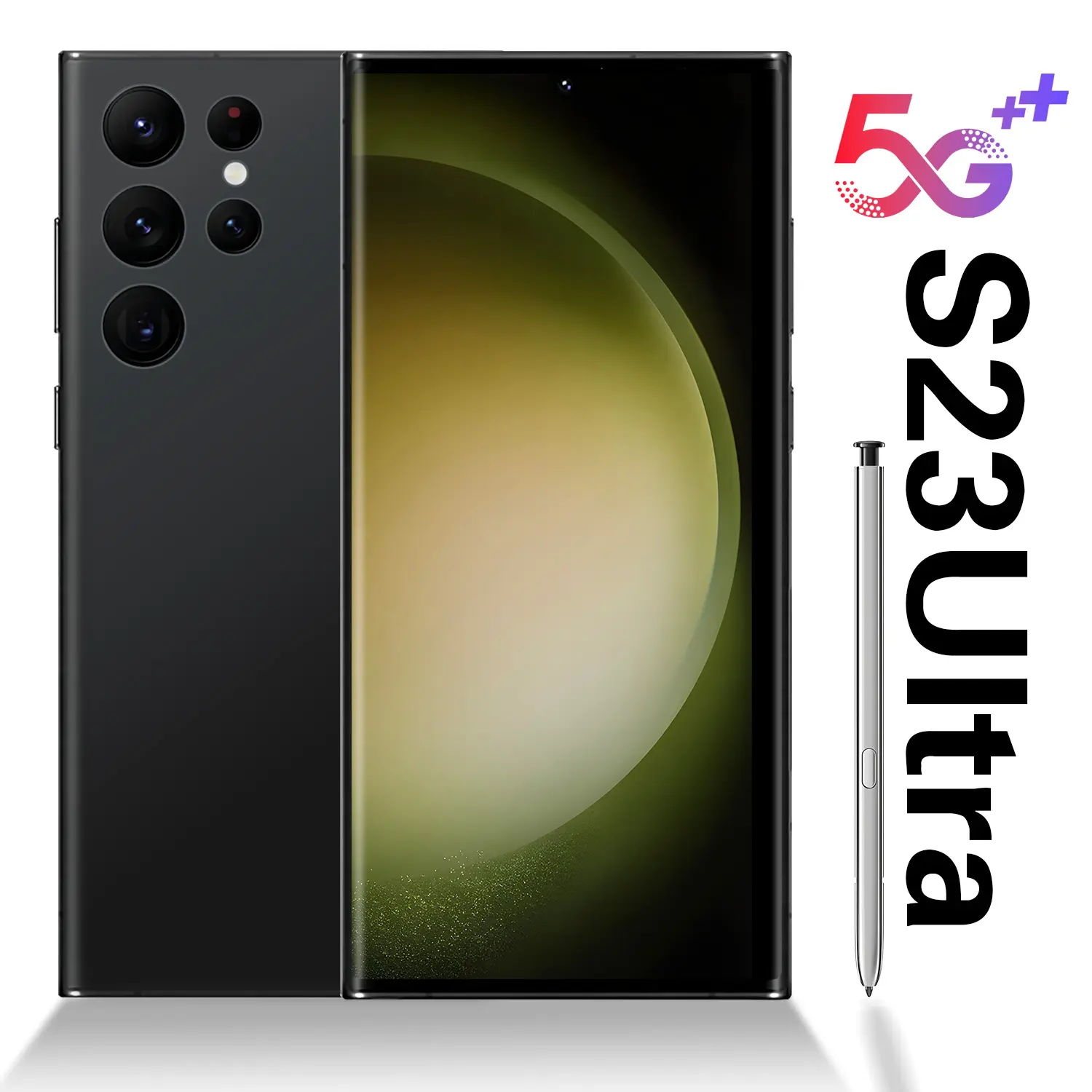 2024 New Original Phone S23 Ultra 16gb+1tb 5g 7.2-inch Mtk6889 48mp 108mp With Built-in Pen Android 12 Smartphone